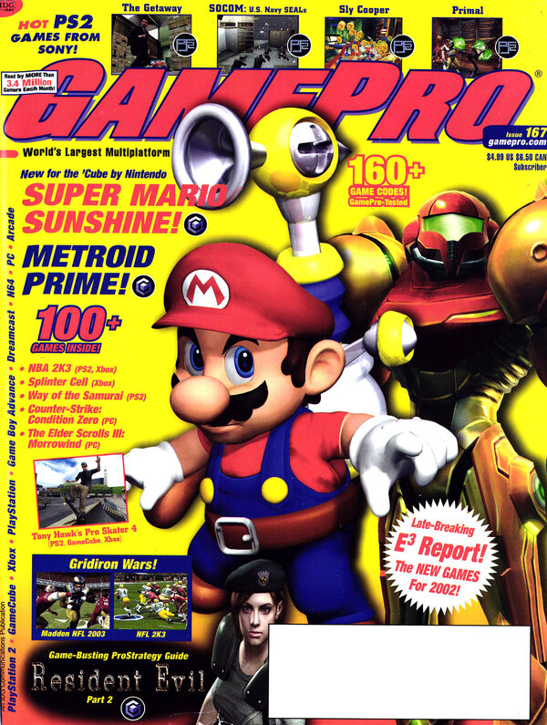 Gamepro Issue 167 (August 2002) cover